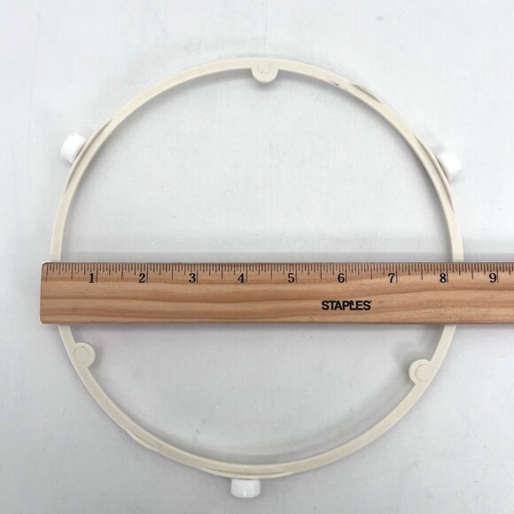 Microwave Glass Turntable Y133, Roller Ring, & Motor Coupler 13.5" Diameter - Picture 6 of 11